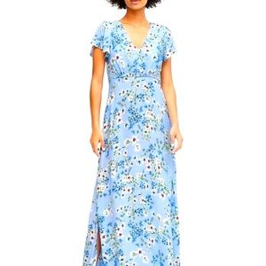 Banana Republic Ecovero floral maxi dress SMALL(4)